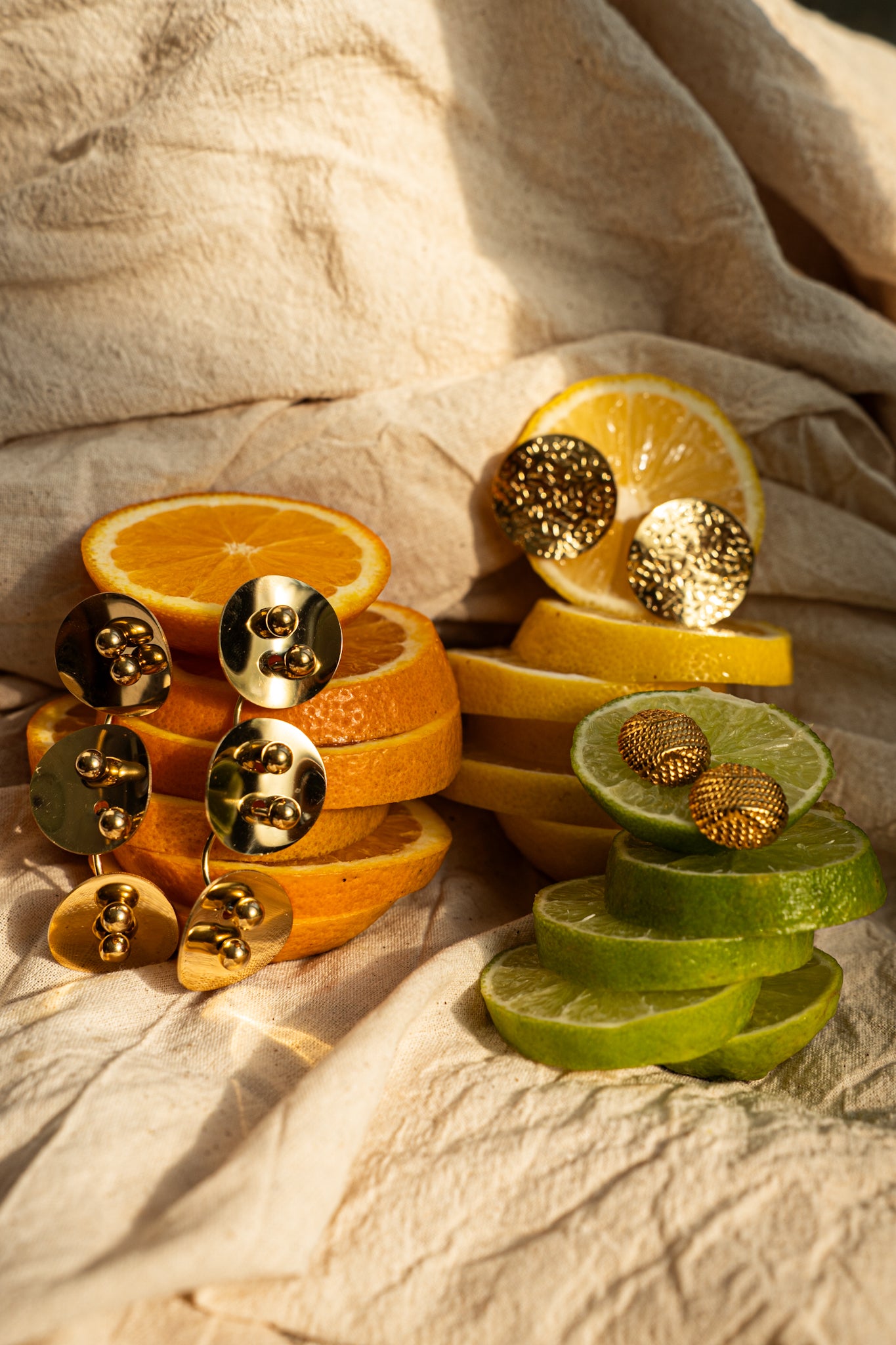 Botton Earrings