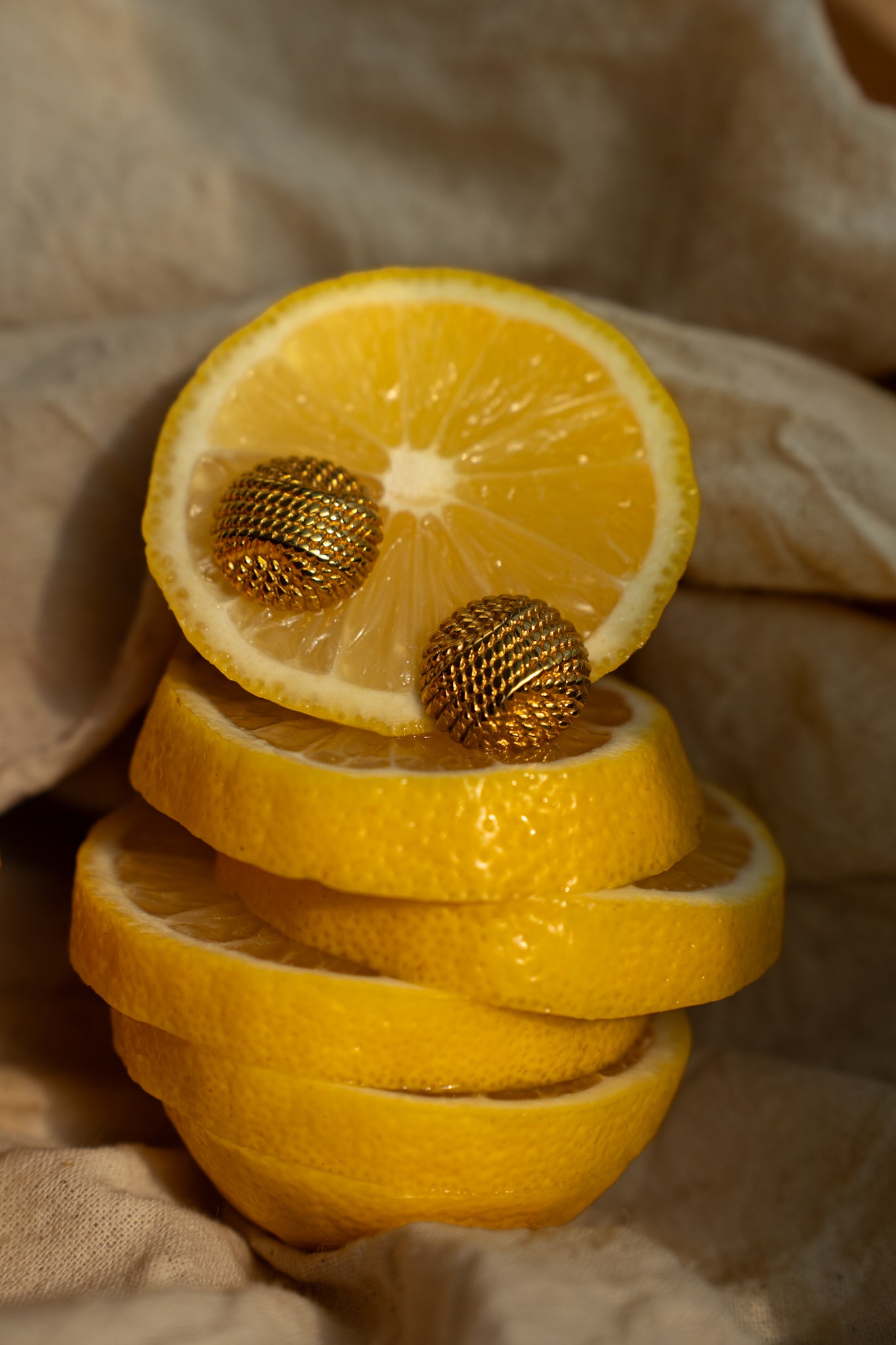 Botton Earrings