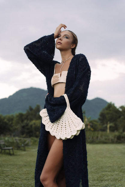 Midnight Bloom Kimono