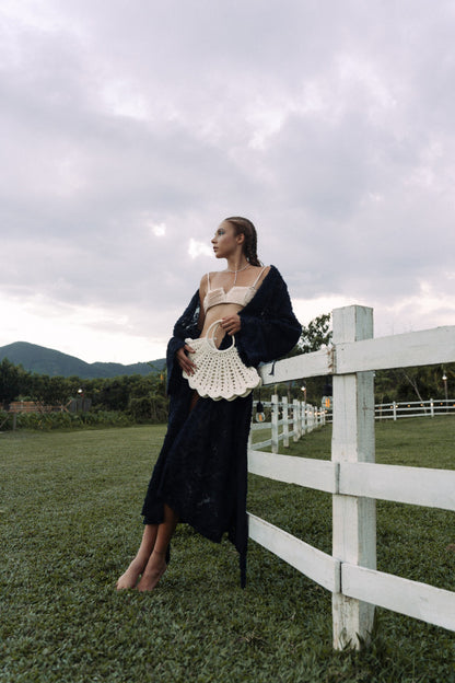 Midnight Bloom Kimono
